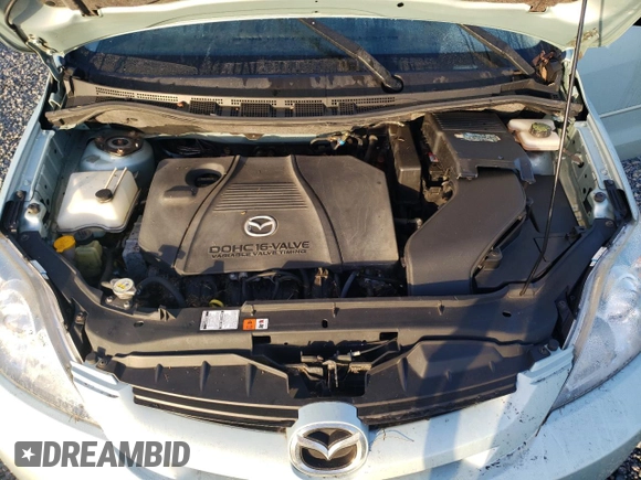 2007 Mazda 5 Sport with VIN JM1CR293X70138263, listed as a Copart auction lot 78570134 with Not Provided miles and Salvage Title. Bid and sale history available at DreamBid. Image 12.