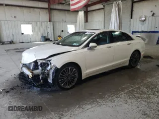 2016 Lincoln MKZ with VIN 3LN6L2JK9GR606092, listed as a Copart auction lot 48400905 with 127,012 mi miles and Salvage Title. Bid and sale history available at carsss.com. Image 1.