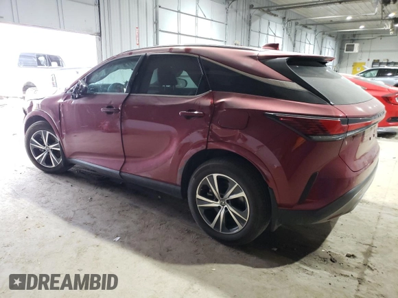 2024 Lexus RX with VIN 2T2BAMCA1RC068002, listed as a Copart auction lot 41365095 with 15,208 mi miles and Salvage Title. Bid and sale history available at carsss.com. Image 2.