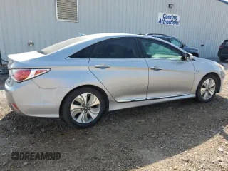 2015 Hyundai Sonata Hybrid Limited with VIN KMHEC4A41FA120989, listed as a Copart auction lot 51571125 with 215,691 mi miles and Clean Title. Bid and sale history available at carsss.com. Image 3.