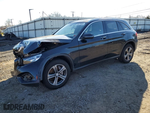 2016 Mercedes-Benz GLC with VIN WDC0G4KBXGF098683, listed as a Copart auction lot 46479005 with 103,279 mi miles and Salvage Title. Bid and sale history available at carsss.com. Image 1.