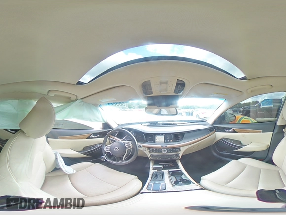 2017 Kia Cadenza Premium z VIN KNALC4J11H5041574, wystawiony jako Copart lot #56532135 z przebiegiem 74 641 mil mil oraz Szkoda całkowita • Salvage title. Historia ofert i sprzedaży dostępna na DreamBid. Obrazek 14.