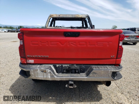 2021 Chevrolet Silverado 3500HD LT with VIN 1GC4YTEY0MF280080, listed as a Copart auction lot 55326904 with 0 mi miles and Non Repairable. Bid and sale history available at carsss.com. Image 6.