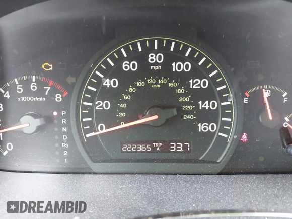 2005 Honda Accord LX z VIN 1HGCM56455A191202, wystawiony jako IAAI lot #42347658 z przebiegiem 222 365 mil mil oraz . Historia ofert i sprzedaży dostępna na DreamBid. Obrazek 12.