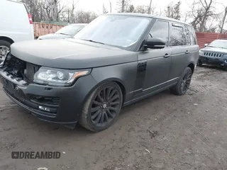 2017 Land Rover Range Rover z VIN SALGS2FE8HA326604, wystawiony jako IAAI lot #41045678 z przebiegiem 56 150 mil mil oraz . Historia ofert i sprzedaży dostępna na DreamBid. Obrazek 18.
