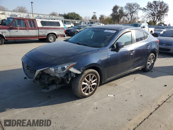 2015 Mazda 3 i Touring with VIN 3MZBM1V74FM152505, listed as a Copart auction lot 82422144 with Not provided miles and Salvage title. Bid and sale history available at DreamBid. Image 1.