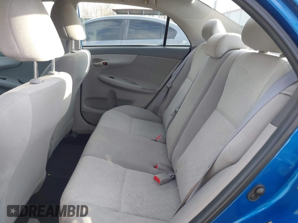 2009 Toyota Corolla with VIN 2T1BU40E49C168663, listed as a IAAI auction lot 41707834 with 54,129 mi miles. Bid and sale history available at carsss.com. Image 8.