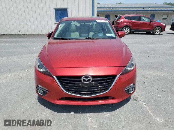 2015 Mazda 3 S Grand Touring with VIN JM1BM1M38F1274301, listed as a Copart auction lot 59513355 with 95,239 mi miles and Salvage title. Bid and sale history available at DreamBid. Image 5.