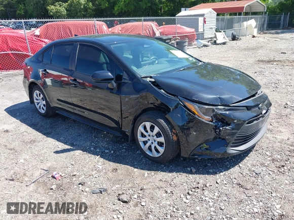 2024 Toyota Corolla LE with VIN 5YFB4MDE0RP203922, listed as a IAAI auction lot 42329963 with 23,264 mi miles and . Bid and sale history available at DreamBid. Image 1.