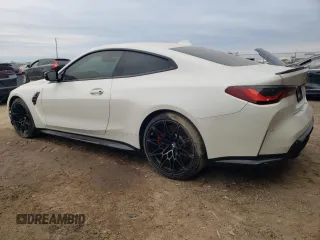 2022 BMW M4 Competition with VIN WBS33AZ06NCK00344, listed as a Copart auction lot 86636164 with 16,570 mi miles and Salvage Title. Bid and sale history available at carsss.com. Image 2.