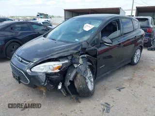 2018 Ford C-Max SE with VIN 1FADP5AU9JL103709, listed as a IAAI auction lot 41811411 with 154,884 mi miles. Bid and sale history available at carsss.com. Image 2.
