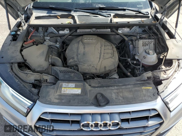 2018 Audi Q5 Premium with VIN WA1ANAFYXJ2155647, listed as a Copart auction lot 64397905 with 87,540 mi miles and Salvage title. Bid and sale history available at DreamBid. Image 12.