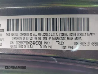 2016 Ram 1500 Tradesman с VIN 1C6RR7FMXGS409368, выставлен на аукционе IAAI как лот 42337114 с пробегом 149 338 миль миль и . История ставок и продаж доступна на DreamBid. Изображение 9.