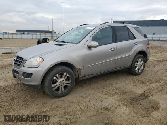 2007 Mercedes-Benz M 320 CDI with VIN 4JGBB22E77A205404, listed as a Copart auction lot 76123074 with 344,984 mi miles and Clean Title. Bid and sale history available at carsss.com. Image 1.
