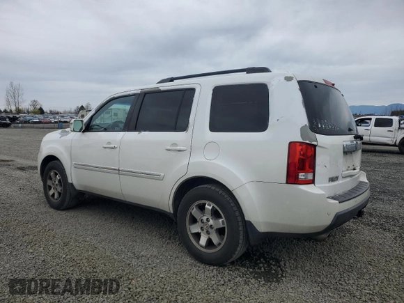 2011 Honda Pilot Touring with VIN 5FNYF4H9XBB066264, listed as a Copart auction lot 48770365 with 201,326 mi miles and Clean Title. Bid and sale history available at DreamBid. Image 2.