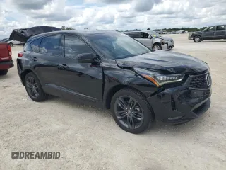 2022 Acura RDX w/A-Spec Package with VIN 5J8TC1H6XNL003949, listed as a Copart auction lot 70882104 with 19,847 mi miles and Salvage Title. Bid and sale history available at carsss.com. Image 4.