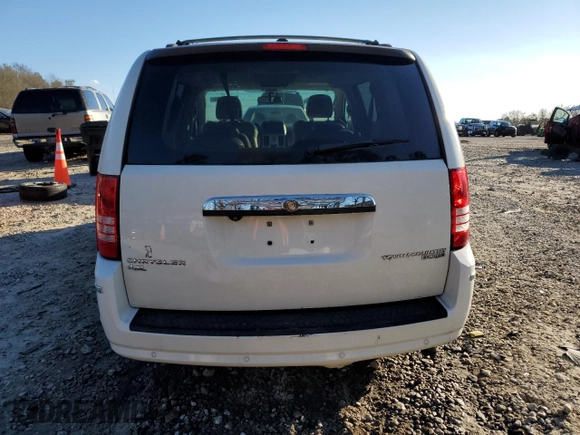 2010 Chrysler Town & Country Limited with VIN 2A4RR7DX7AR353480, listed as a Copart auction lot 87280594 with 191,983 mi miles and Salvage Title. Bid and sale history available at carsss.com. Image 6.