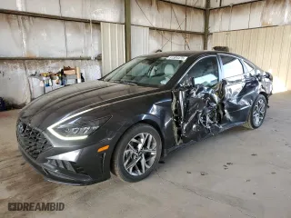 2020 Hyundai Sonata SEL with VIN 5NPEL4JA4LH057627, listed as a Copart auction lot 51504475 with 42,011 mi miles and Salvage Title. Bid and sale history available at carsss.com. Image 1.