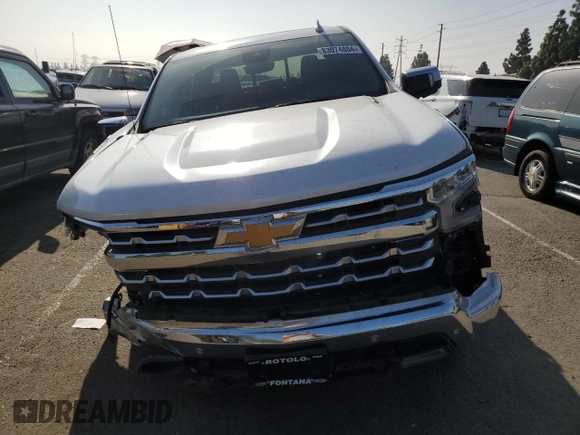 2022 CHEVROLET C1500 LTZ with VIN 1GCPAEETXNZ589525, listed as a Copart auction lot 83074804 with 26,139 mi miles and Salvage Title. Bid and sale history available at DreamBid. Image 5.