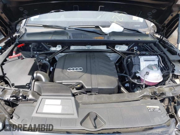 2023 Audi Q5 Premium with VIN WA1ABAFY2P2001869, listed as a IAAI auction lot 42401337 with 25,256 mi miles and . Bid and sale history available at DreamBid. Image 10.