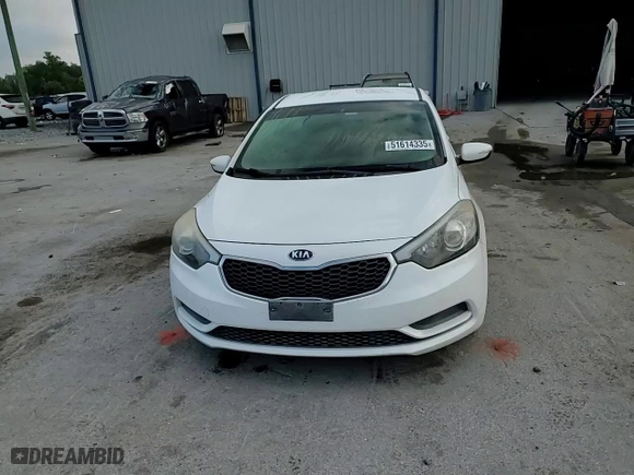 2015 Kia Forte LX with VIN KNAFX4A64F5275346, listed as a Copart auction lot 51614335 with 133,946 mi miles and Salvage Title. Bid and sale history available at carsss.com. Image 10.