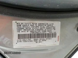 2001 Lexus ES 300 with VIN JT8BF28G615110977, listed as a Copart auction lot 55073025 with 194,948 mi miles and Salvage Title. Bid and sale history available at DreamBid. Image 12.