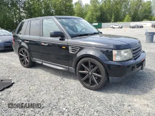 2006 Land Rover Range Rover Sport HSE with VIN SALSF25486A981253, listed as a Copart auction lot 62360415 with 164,369 mi miles and Salvage title. Bid and sale history available at DreamBid. Image 4.