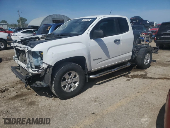 2016 GMC Canyon 4WD SLE with VIN 1GTH6BE3XG1209203, listed as a Copart auction lot 53909735 with 135,477 mi miles and Salvage title. Bid and sale history available at DreamBid. Image 1.