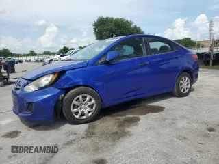 2012 Hyundai Accent GLS z VIN KMHCT4AEXCU252174, wystawiony jako Copart lot #58698195 z przebiegiem 128 937 mil mil oraz Szkody całkowita. Historia ofert i sprzedaży dostępna na DreamBid. Obrazek 1.