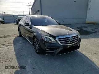 2020 Mercedes-Benz S-Class S 560 with VIN WDDUG8DB9LA525635, listed as a Copart auction lot 80892584 with 119,019 mi miles and Salvage Title. Bid and sale history available at carsss.com. Image 10.