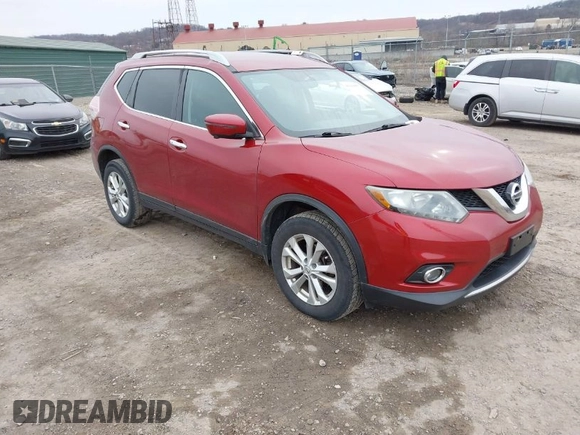 2016 Nissan Rogue SL with VIN 5N1AT2MVXGC808860, listed as a IAAI auction lot 41929897 with 118,209 mi miles and . Bid and sale history available at DreamBid. Image 1.