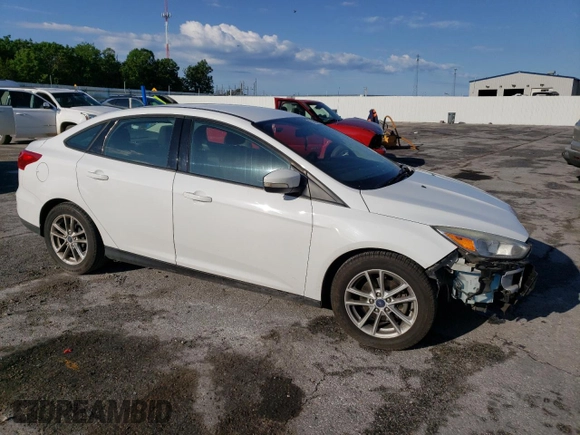 2017 Ford Focus SE with VIN 1FADP3F28HL309268, listed as a Copart auction lot 57995985 with 99,277 mi miles and Salvage title. Bid and sale history available at DreamBid. Image 4.