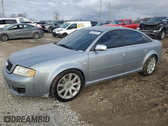 2003 Audi RS 6 with VIN WUAPV54B83N904133, listed as a Copart auction lot 46756735 with 136,267 mi miles and Clean Title. Bid and sale history available at carsss.com. Image 1.