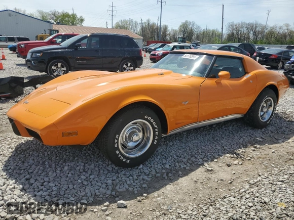 1977 Chevrolet Corvette with VIN 1Z37X7S446784, listed as a Copart auction lot 54176595 with 53,535 mi miles and Clean title. Bid and sale history available at DreamBid. Image 1.