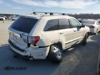 2012 Jeep Grand Cherokee Laredo with VIN 1C4RJFAG0CC201435, listed as a Copart auction lot 47026885 with 205,603 mi miles and Salvage Title. Bid and sale history available at carsss.com. Image 3.