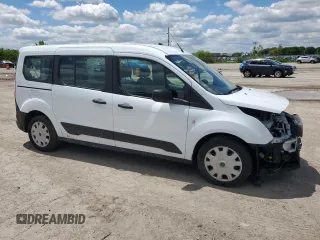 2019 Ford Transit Connect XL z VIN NM0GS9E20K1393712, wystawiony jako Copart lot #53029984 z przebiegiem 98 669 mil mil oraz Szkoda całkowita • Salvage title. Historia ofert i sprzedaży dostępna na DreamBid. Obrazek 4.