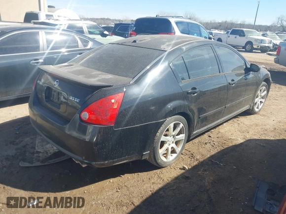 2008 Nissan Maxima 3.5 SL with VIN 1N4BA41E38C809158, listed as a IAAI auction lot 41464718 with 1 mi miles. Bid and sale history available at carsss.com. Image 4.