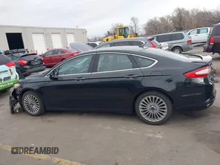 2015 Ford Fusion Titanium with VIN 3FA6P0K91FR238763, listed as a IAAI auction lot 41855030 with 162,060 mi miles. Bid and sale history available at carsss.com. Image 14.