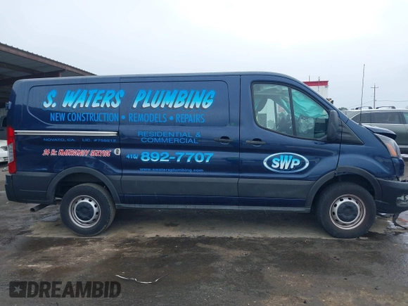 2021 Ford Transit Cargo with VIN 1FTBR1Y80MKA12125, listed as a IAAI auction lot 41773493 with 42,989 mi miles and . Bid and sale history available at DreamBid. Image 13.