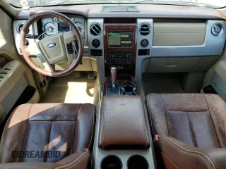 2010 Ford F-150 XL with VIN 1FTFW1EVXAKE36346, listed as a Copart auction lot 52574855 with 187,635 mi miles and Salvage Title. Bid and sale history available at DreamBid. Image 8.