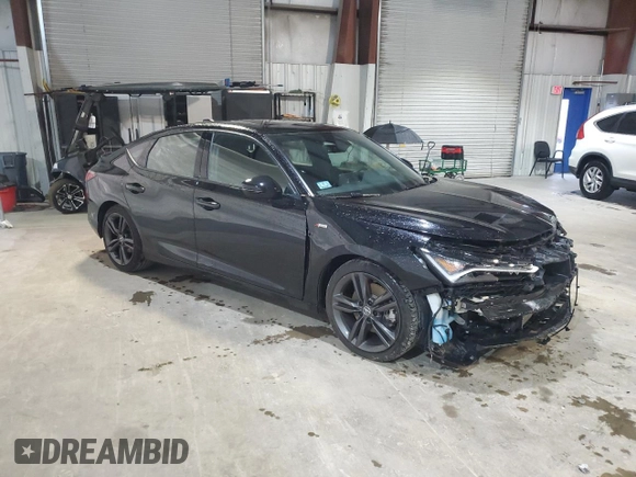 2024 Acura Integra Technology with VIN 19UDE4G76RA016824, listed as a Copart auction lot 50014965 with 6,234 mi miles and Salvage Title. Bid and sale history available at DreamBid. Image 4.