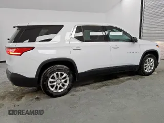 2021 Chevrolet Traverse LS with VIN 1GNERFKW7MJ123401, listed as a Copart auction lot 61688025 with 51,777 mi miles and Clean title. Bid and sale history available at DreamBid. Image 3.