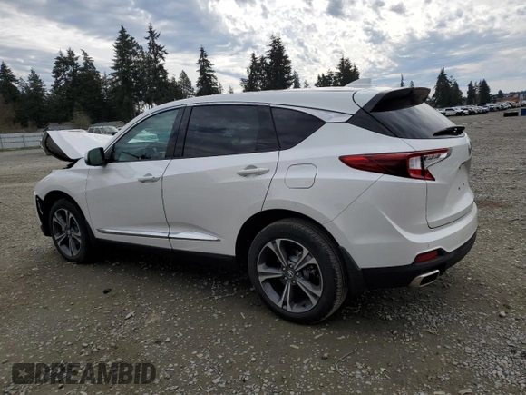 2024 Acura RDX w/Advance Package with VIN 5J8TC2H76RL037343, listed as a Copart auction lot 50786915 with 4,601 mi miles and Salvage Title. Bid and sale history available at carsss.com. Image 2.