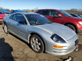 2001 Mitsubishi Eclipse GT with VIN 4A3AC84H81E054335, listed as a Copart auction lot 83386284 with 99,954 mi miles and Salvage Title. Bid and sale history available at carsss.com. Image 4.