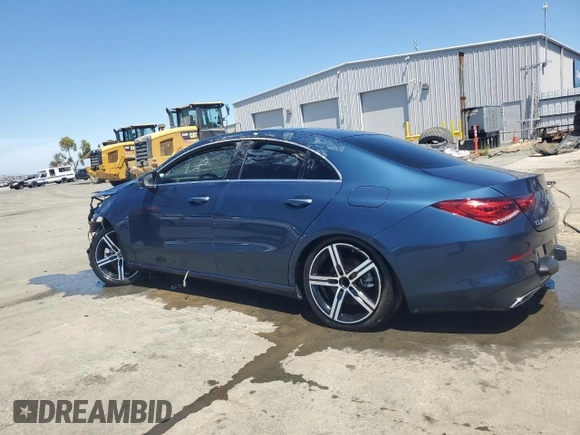 2023 Mercedes-Benz CLA 250 with VIN W1K5J4GB3PN328579, listed as a Copart auction lot 54697285 with Not Provided miles and Clean Title. Bid and sale history available at DreamBid. Image 2.
