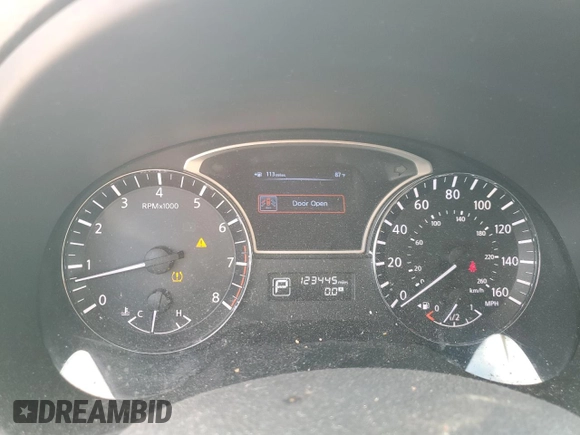 2013 Nissan Altima SV with VIN 1N4BL3APXDN495996, listed as a Copart auction lot 49143575 with 123,445 mi miles and Salvage Title. Bid and sale history available at DreamBid. Image 9.