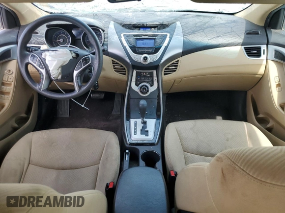 2011 Hyundai Elantra GLS z VIN KMHDH4AE2BU093672, wystawiony jako Copart lot #56977185 z przebiegiem 142 095 mil mil oraz Szkoda całkowita • Salvage title. Historia ofert i sprzedaży dostępna na DreamBid. Obrazek 8.