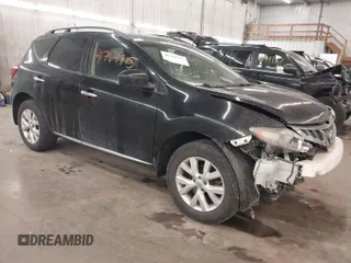 2012 Nissan Murano S with VIN JN8AZ1MW4CW202294, listed as a IAAI auction lot 41764715 with 160,637 mi miles. Bid and sale history available at carsss.com. Image 1.