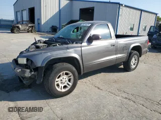 2004 Dodge Dakota with VIN 1D7FL16K24S697090, listed as a Copart auction lot 75214474 with 230,649 mi miles and Non Repairable. Bid and sale history available at carsss.com. Image 1.