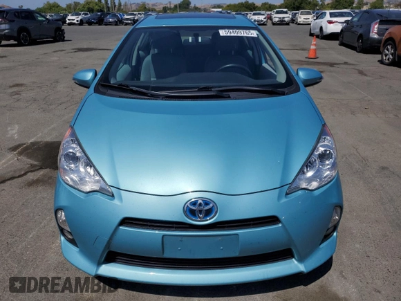 2014 Toyota Prius One z VIN JTDKDTB37E1071879, wystawiony jako Copart lot #59409765 z przebiegiem 80 581 mil mil oraz Szkoda całkowita • Salvage title. Historia ofert i sprzedaży dostępna na DreamBid. Obrazek 5.
